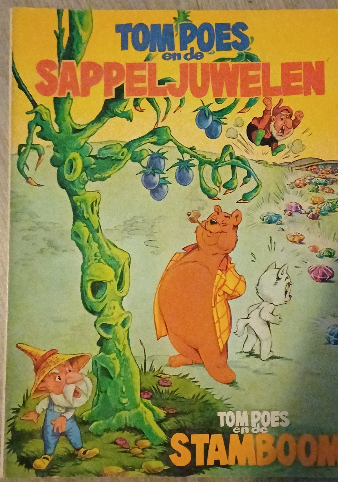 Tom Poes en de Sappel-Juwelen / Stamboom, Eén stripboek, Ophalen of Verzenden, Gelezen, Marten Toonder