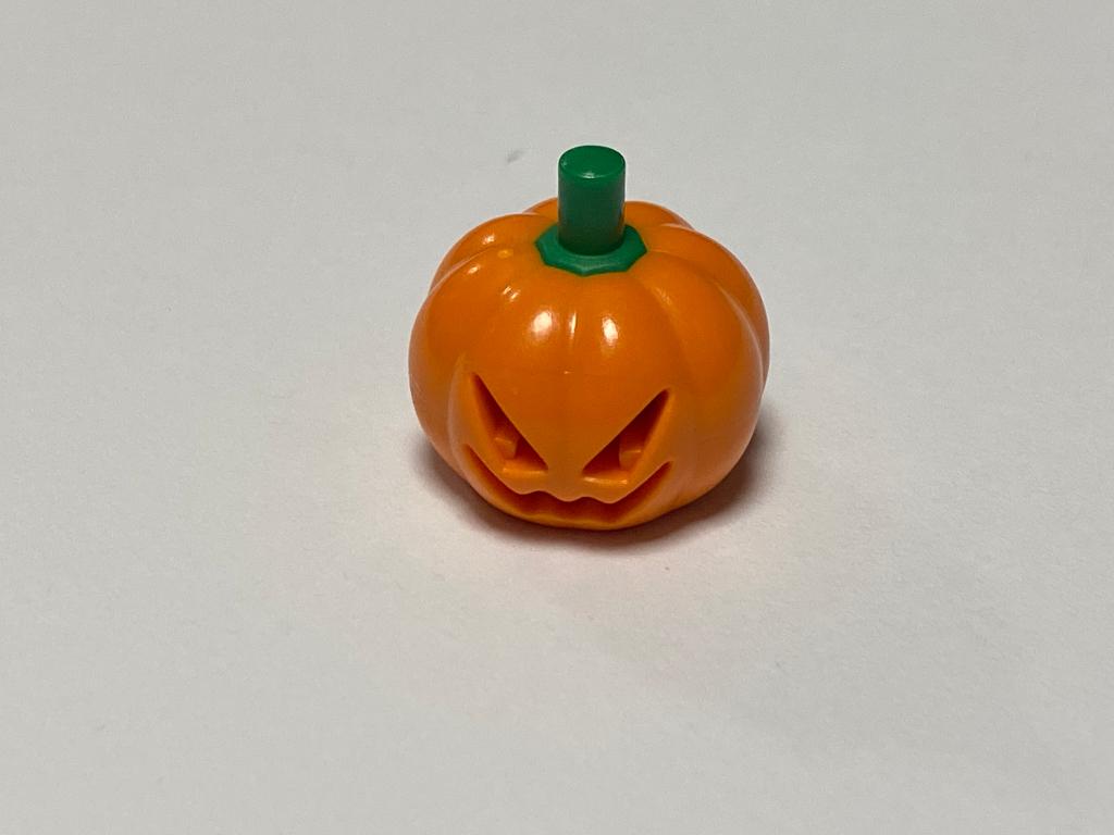 Lego nieuwe oranje Pompoen met gezicht / Pumpkin, Ophalen of Verzenden, Nieuw, Losse stenen, Lego