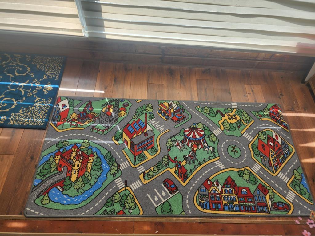 Kinderspeelkleed Play City 195x95cm - Gebruikt, Kinderen en Baby's, Ophalen of Verzenden, Gebruikt