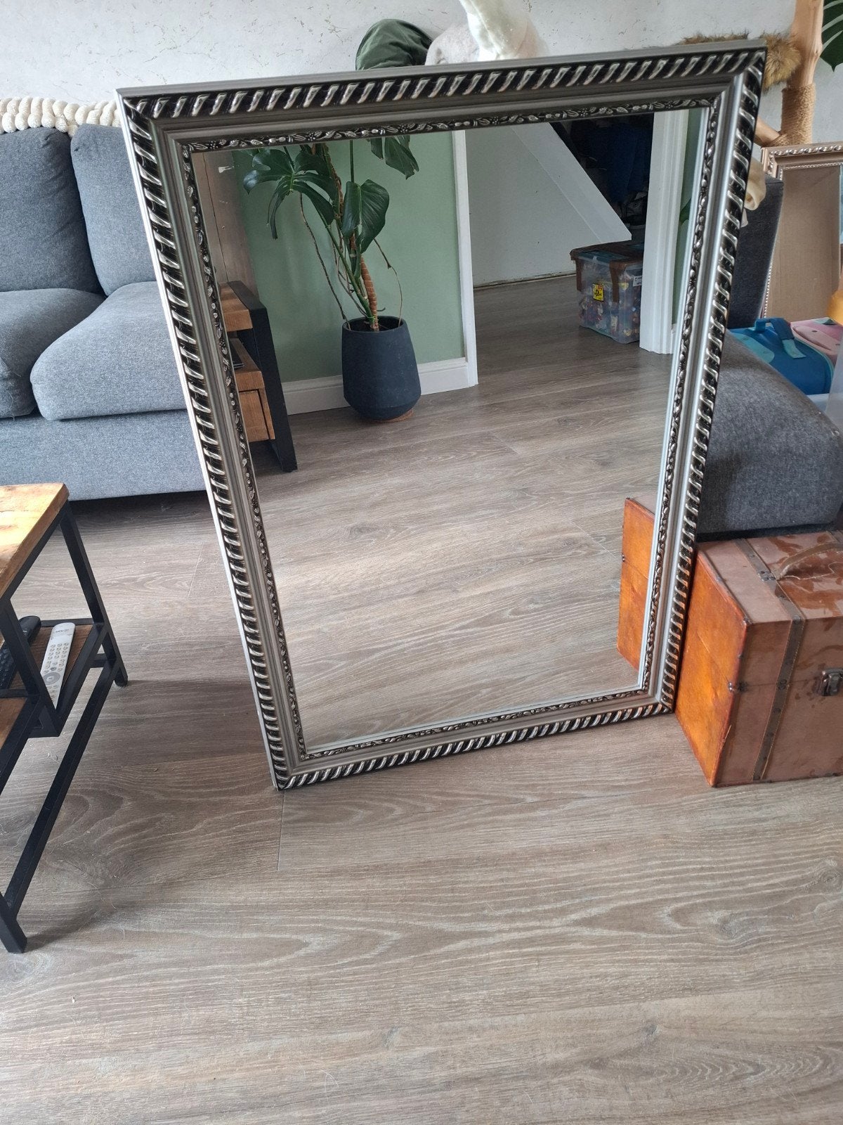 prachtig spiegel, Ophalen, Rechthoekig, 50 tot 100 cm, 100 tot 150 cm