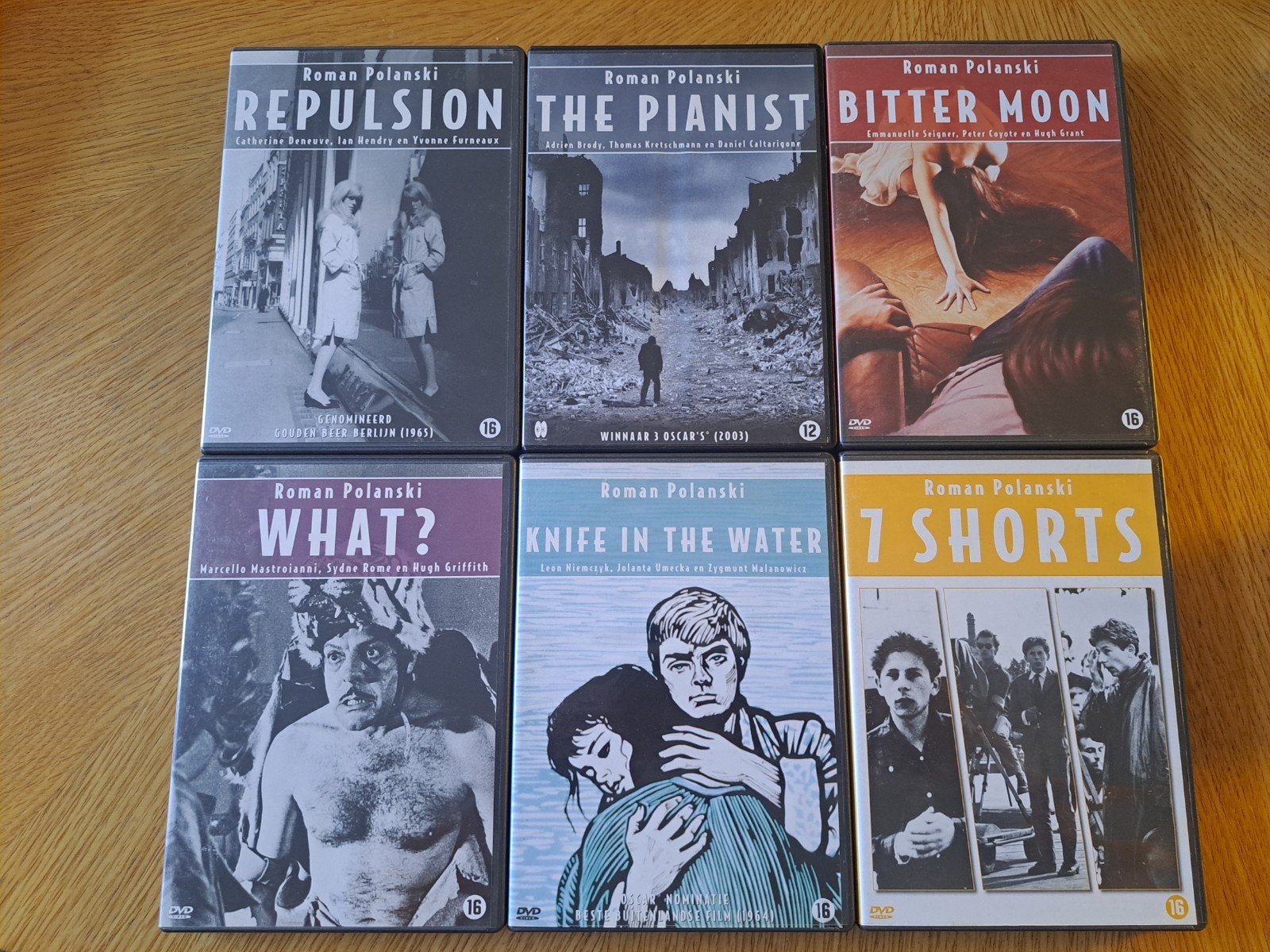 Roman Polanski DVD Collectie - 6 Films, Vanaf 16 jaar, Ophalen of Verzenden, Zo goed als nieuw