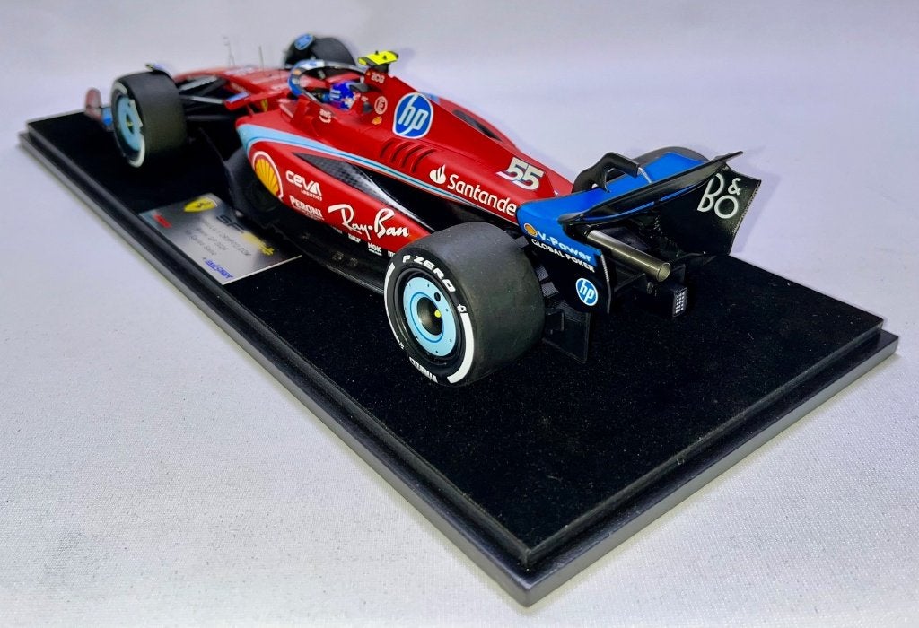 Ferrari SF-24 Miami Carlos Sainz LS18F1062 Looksmart, Hobby en Vrije tijd, Modelauto's | 1:18, Ophalen of Verzenden, Nieuw, Auto