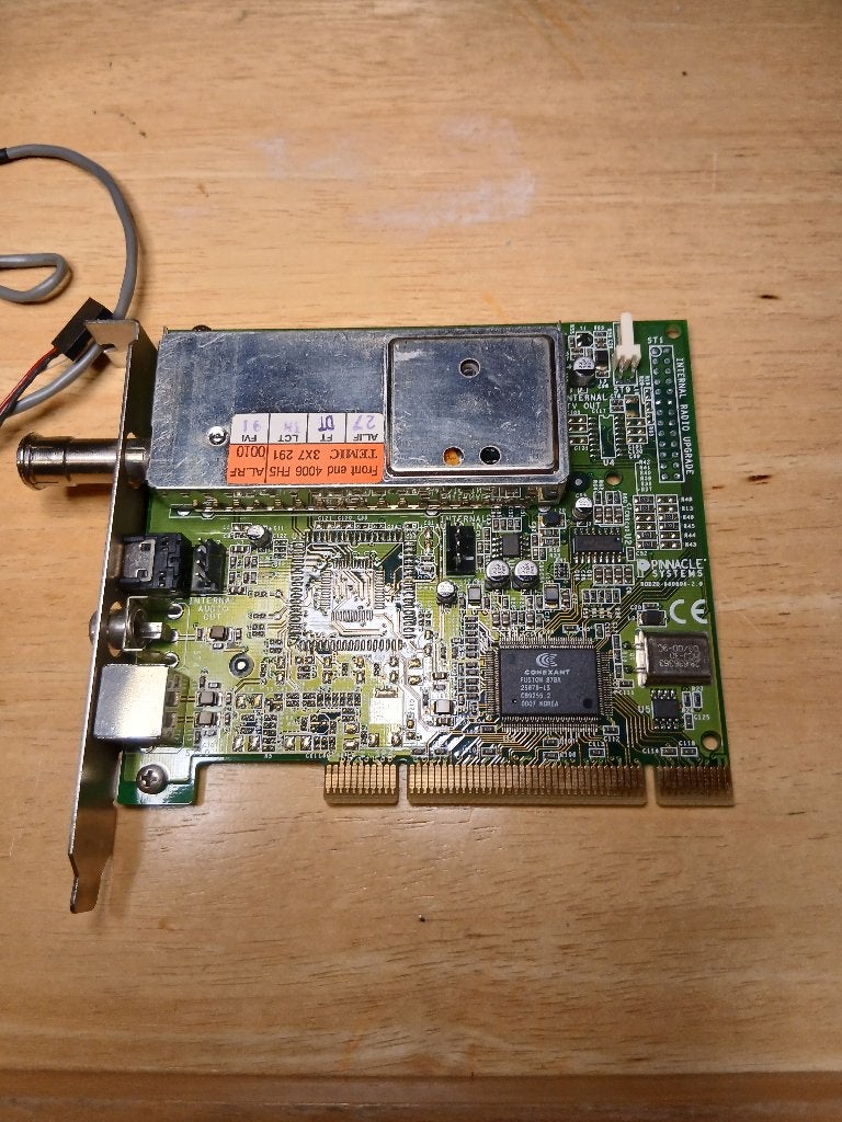 Pinnacle PCTV PCI TV kaart, Ophalen of Verzenden