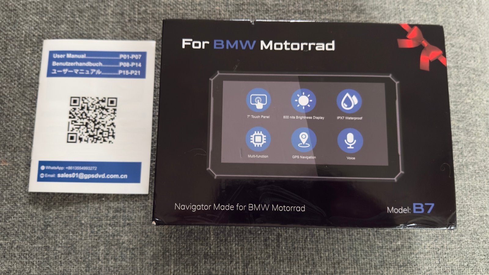 BMW B7 Carplay 7” Navi screen, Ophalen of Verzenden, Zo goed als nieuw