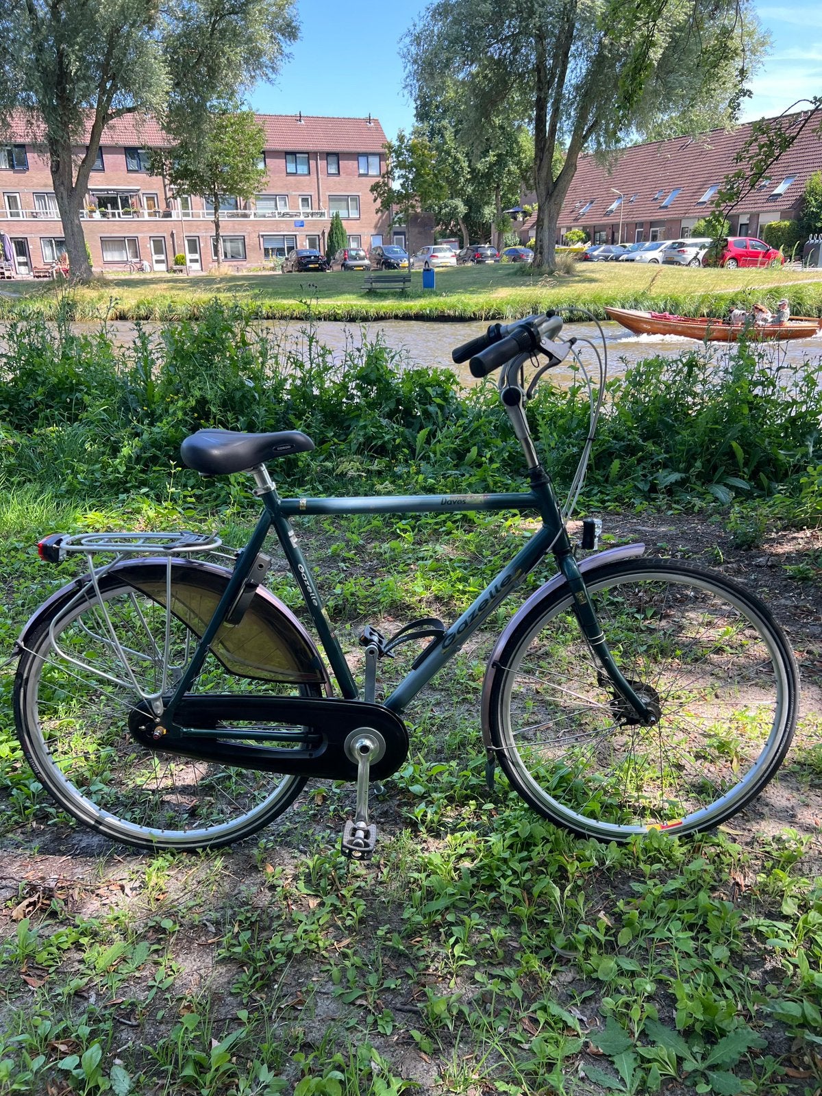 Prachtige Gazelle Davos 28 inch herenfiets, Ophalen, Versnellingen, Zo goed als nieuw, 57 tot 61 cm