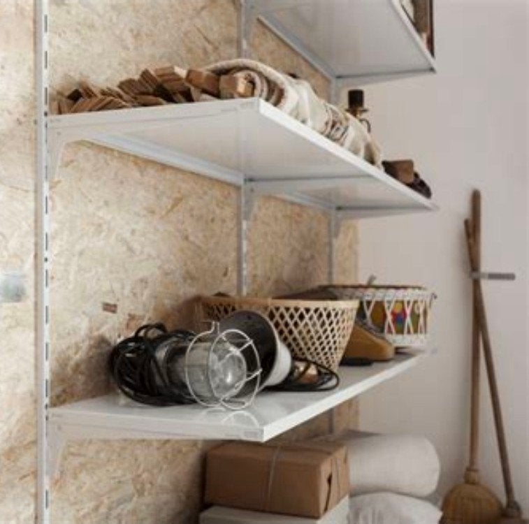 Hornbach Dolle wandrail systeem met 26 planken en rails, Ophalen, Met plank(en), 250 tot 300 cm, 200 cm of meer