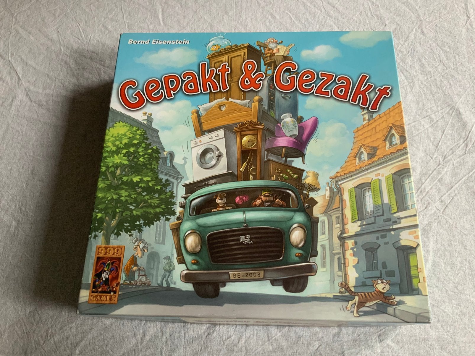 Gepakt en Gezakt, Een of twee spelers, Ophalen of Verzenden, Gebruikt, 999 Games