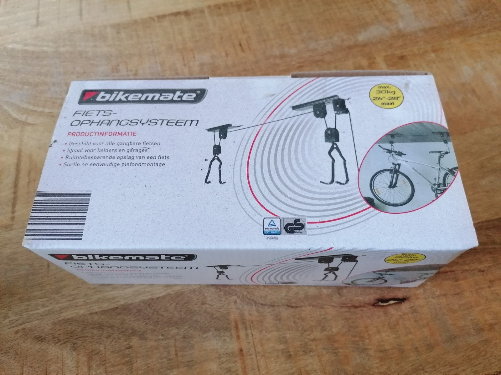 Bikemate Fiets Ophangsysteem - Plafondmontage, Ophalen of Verzenden, Nieuw, Bikemate