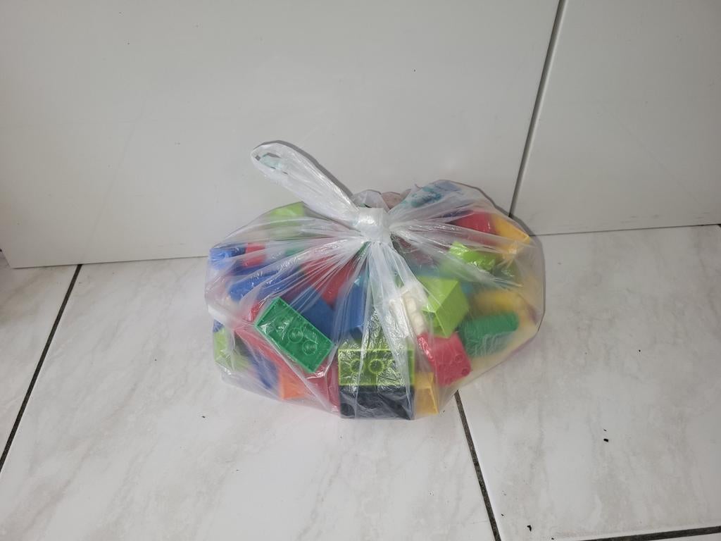 Duplo set met 100 stenen, Gebruikt, Ophalen of Verzenden, Duplo, Duplo