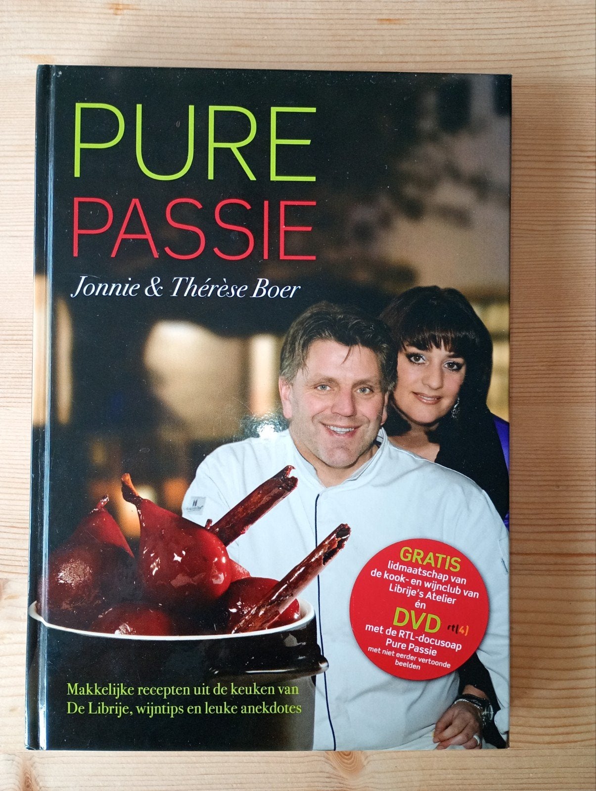 Pure Passie - Jonnie & Thérèse Boer (incl. DVD), Boeken, Ophalen of Verzenden, Jonnie & Thérèse Boer, Nederland en België, Voorgerechten en Soepen