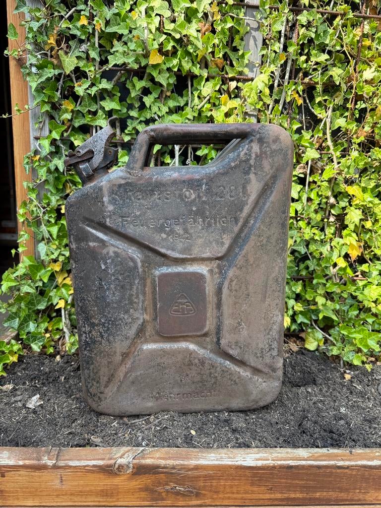 Wehrmacht jerrycan uit 1942, Ophalen of Verzenden, Duitsland