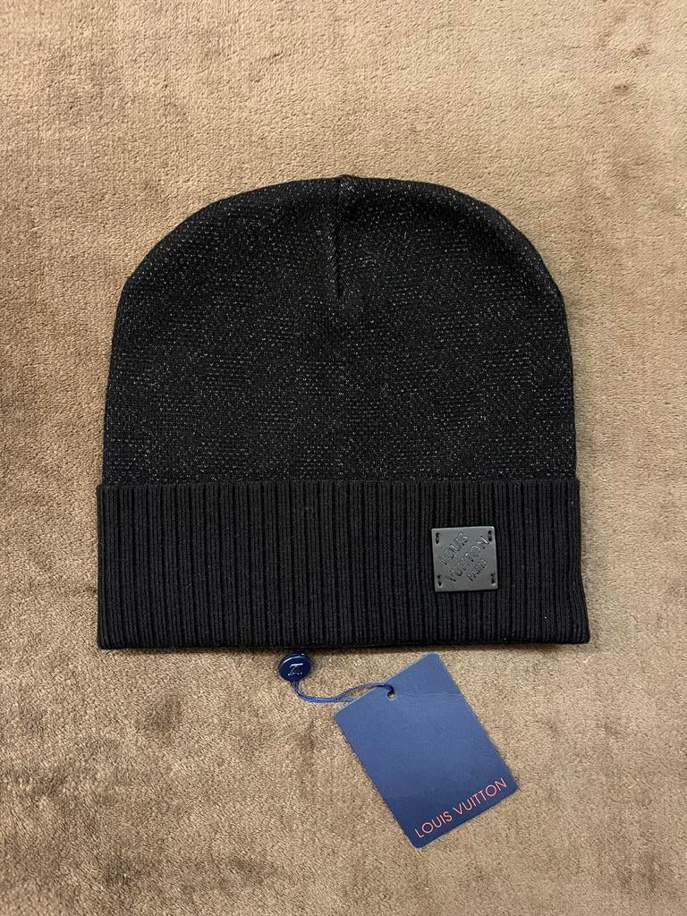 Louis Vuitton muts zwart wol, Verzenden, Nieuw, Maat 38/40 (M), Muts