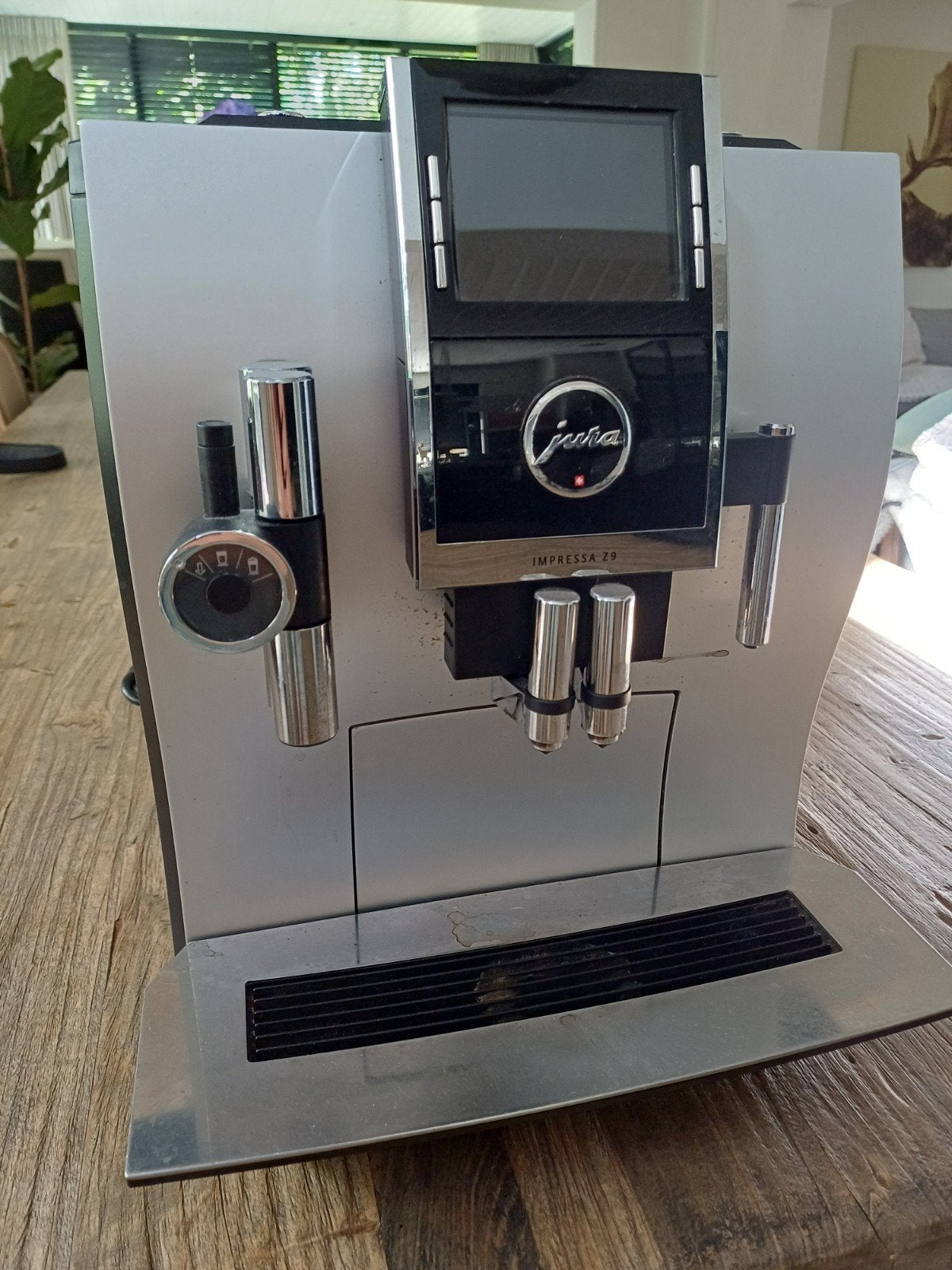Jura Impressa Z9 Koffiemachine te koop, Witgoed en Apparatuur, Koffiezetapparaten, Ophalen, 10 kopjes of meer, Koffiemachine, Koffiebonen
