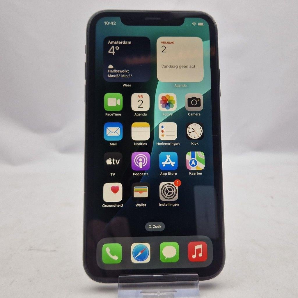 Apple iPhone XR 128GB || 100% || iOS18 || Nu € 149.99!, Telecommunicatie, Mobiele telefoons | Hoesjes en Frontjes | HTC, Gebruikt