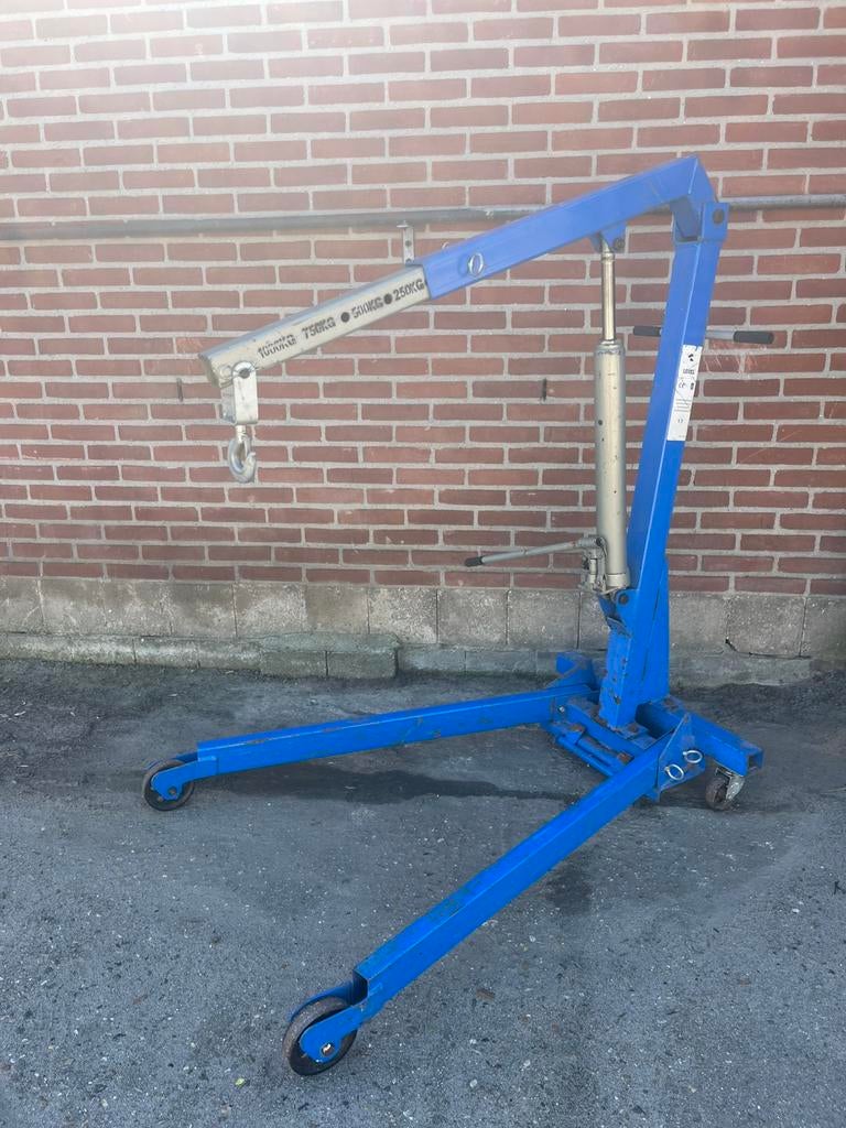 TE KOOP!!! Motortakel / werplaatskraan., Ophalen, Gebruikt, Handmatig