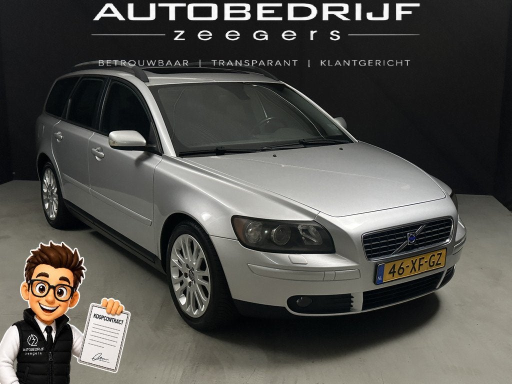 Volvo V50 2.5 T5 Summum Unique USA *Automaat*AC*Pano*Heatsea, Auto's, Volvo, Bedrijf, Te koop, V50, 4x4, ABS, Airbags, Airconditioning