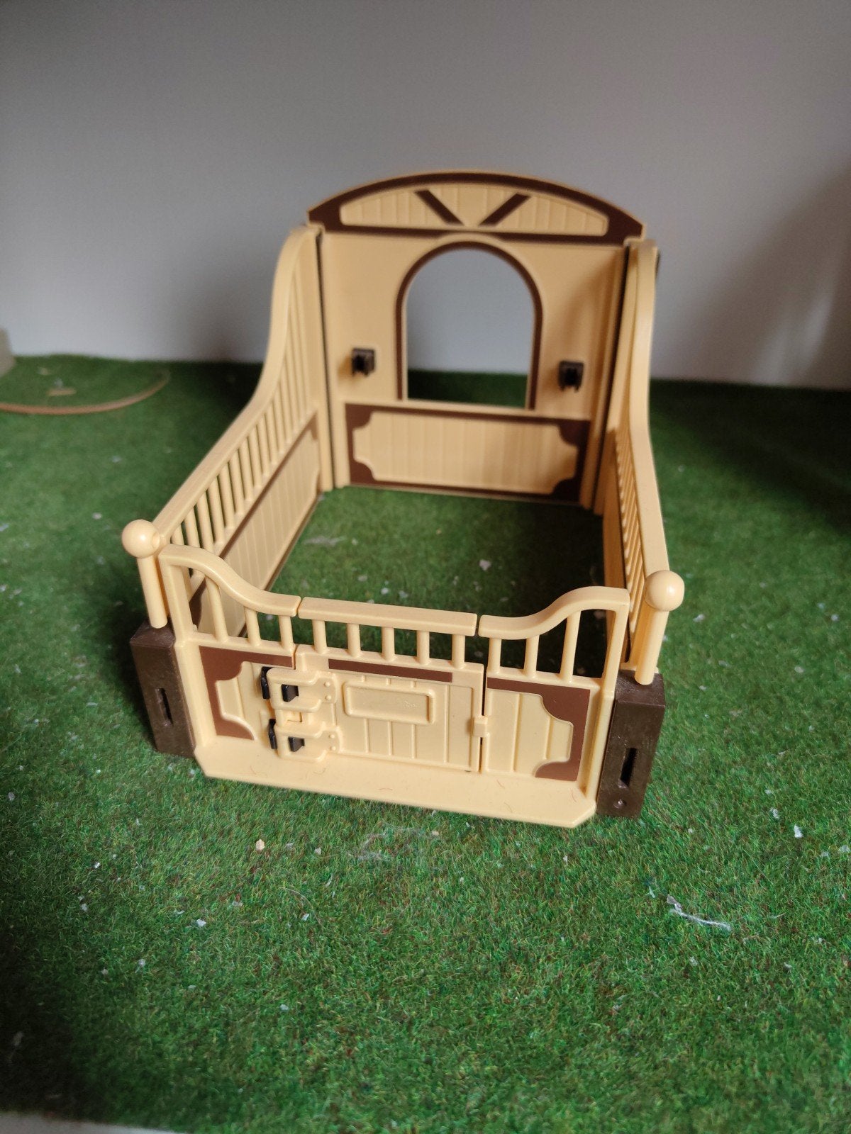 Playmobil paardenstal box, Ophalen of Verzenden, Zo goed als nieuw