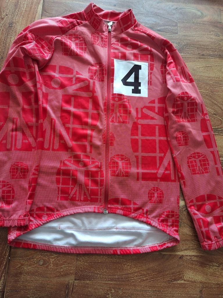 Fiets jasje lange mouw maat L, Ophalen of Verzenden, Gebruikt, Bovenkleding