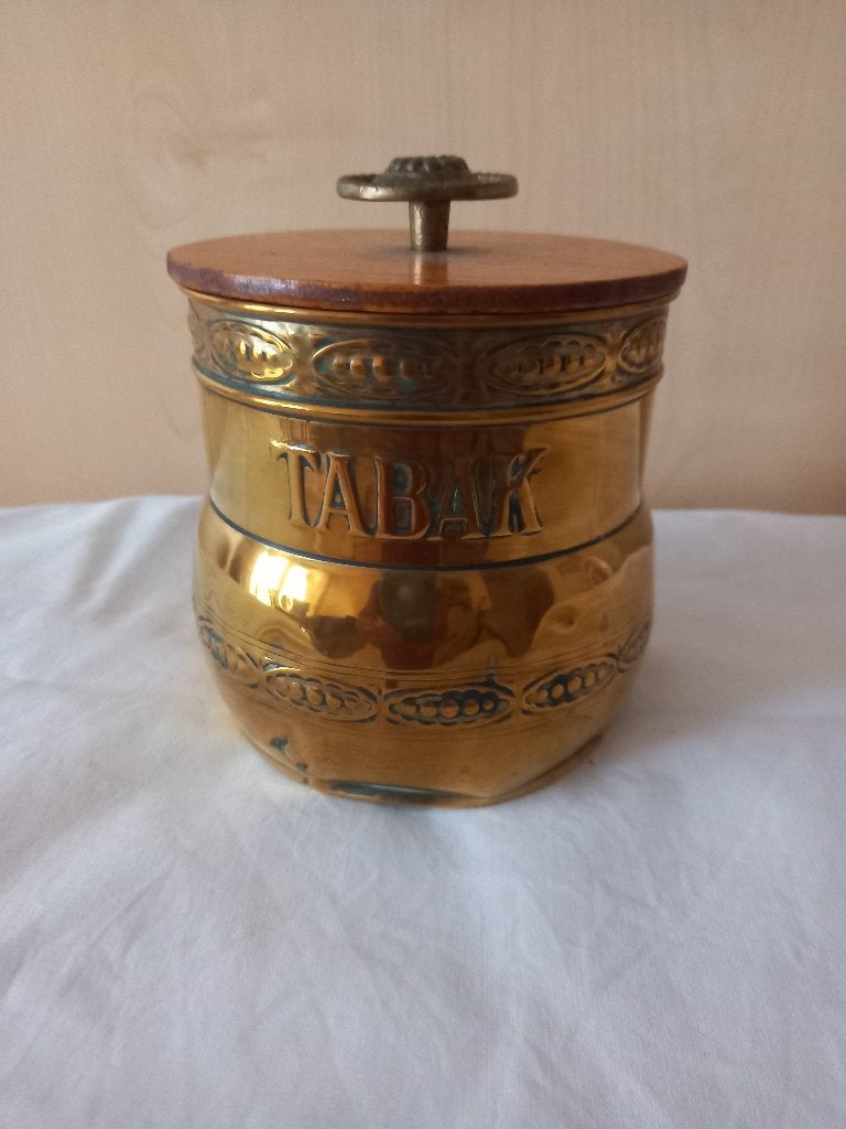 Koperen tabakspot, Antiek en Kunst, Antiek | Koper en Brons, Ophalen of Verzenden, Koper