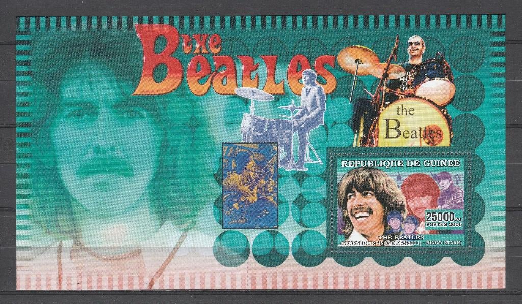 THE BEATLES = Prachtig bl. v GUINEE-294-13, Verzenden, Postfris, Overige thema's