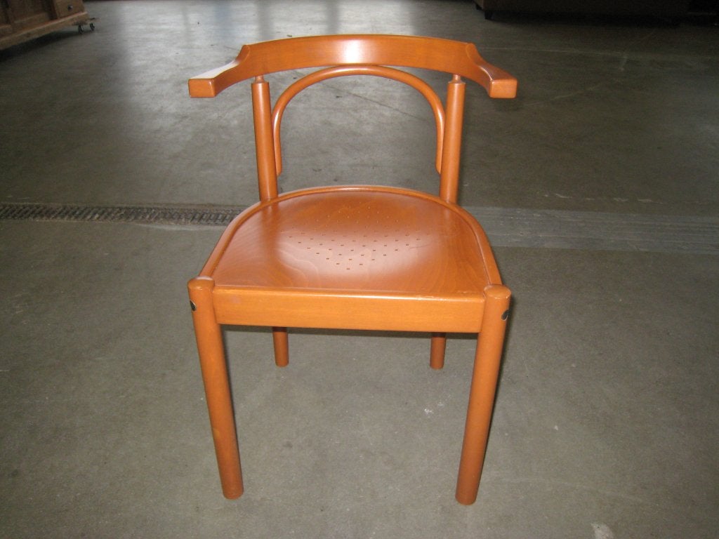 Thonet stijl stoel in nette staat, Huis en Inrichting, Stoelen, Niet ingevuld, Gebruikt, Niet ingevuld, Niet ingevuld