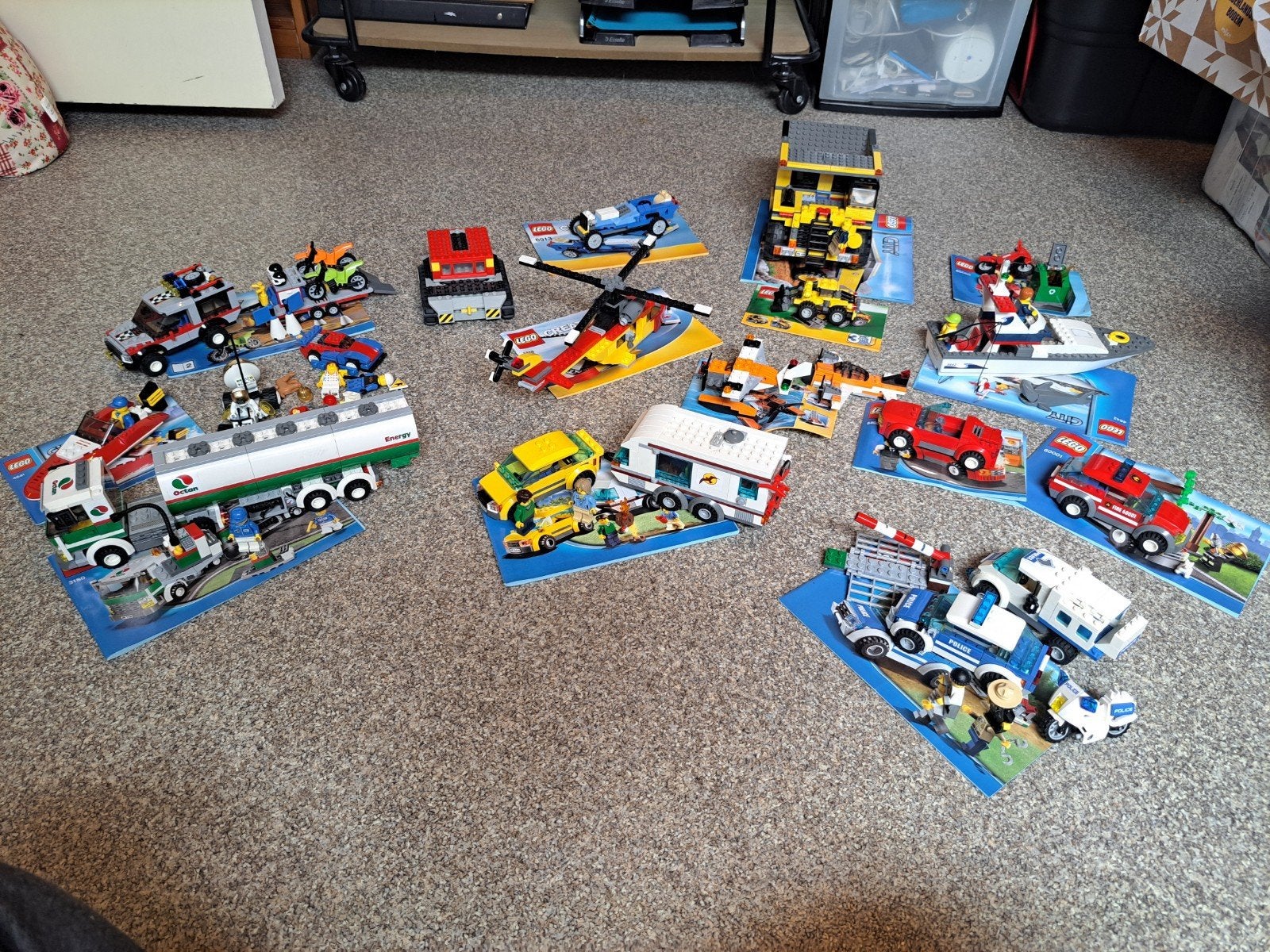 Lego Voertuigen, Ophalen, Gebruikt