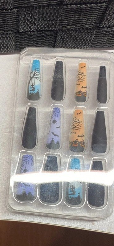 Nepnagels Halloween, Ophalen of Verzenden, Nieuw, Handen en Nagels