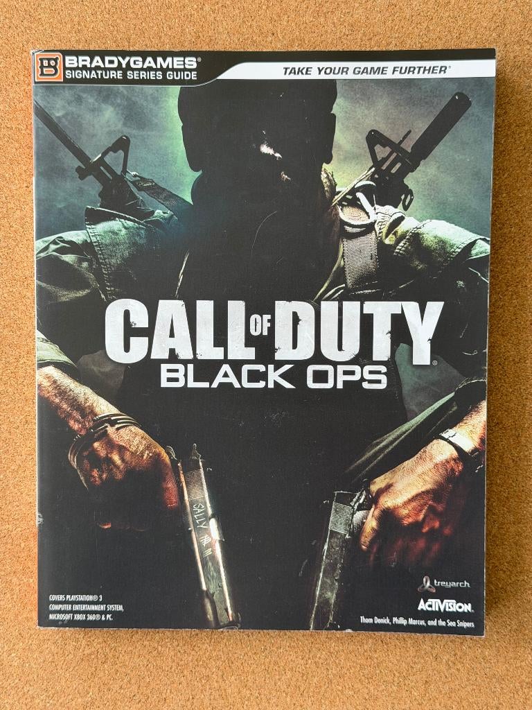Retro Game Guide voor Call of Duty Black Ops 1, PS3, Xbox360, Ophalen of Verzenden, Zo goed als nieuw, Overige onderwerpen