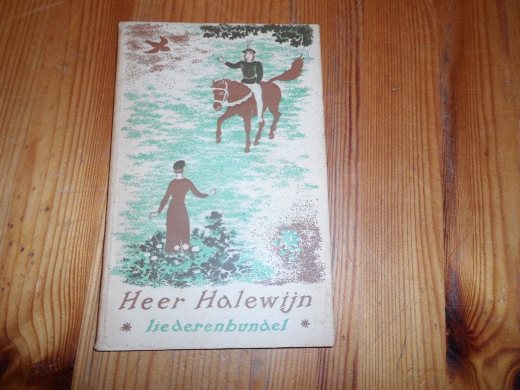 Wumkes / reinders - heer halewijn liederenbundel, Gebruikt, Zang, Ophalen of Verzenden, Artiest of Componist