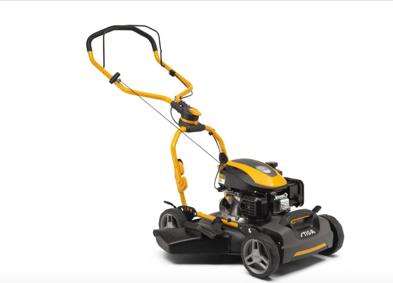 Stiga Multiclip 547 D benzine grasmaaier, Ophalen, Cirkelmaaier, Stiga, Mulchfunctie
