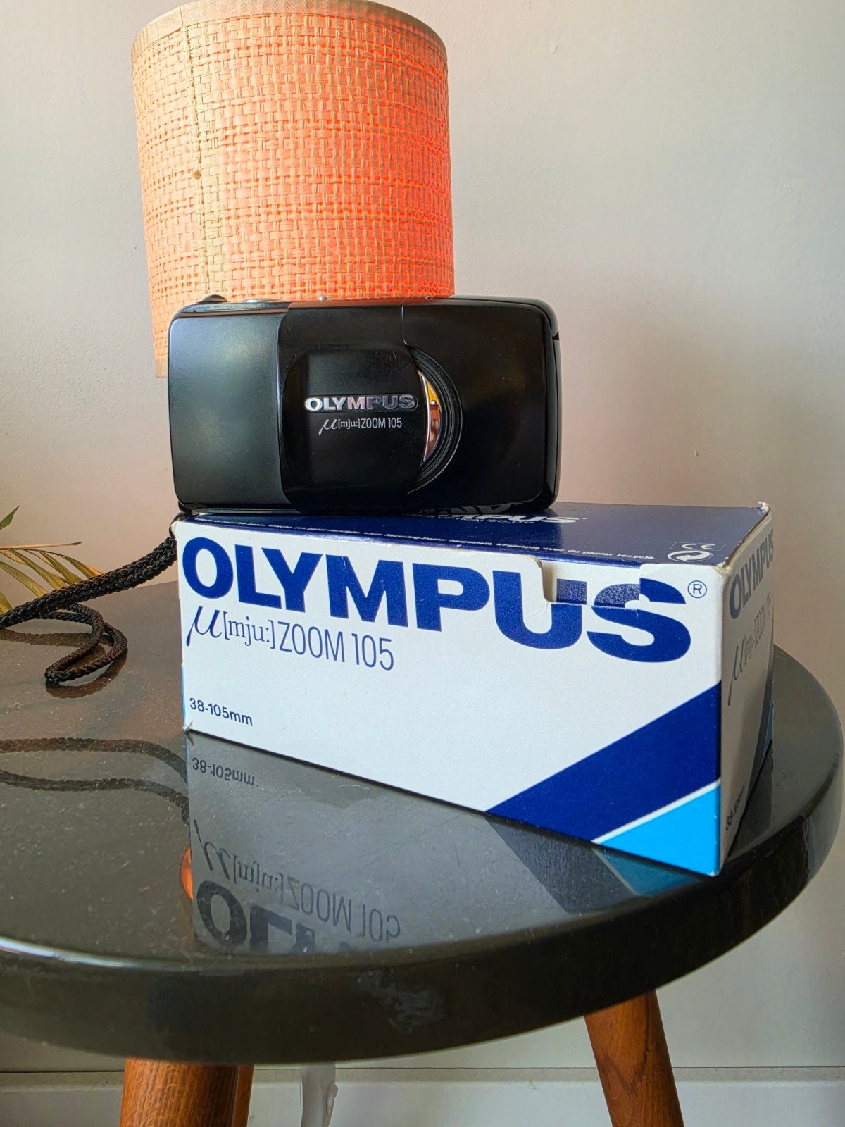 Olympus µ[mju:] Zoom 105 Compact Camera met Doos, Ophalen of Verzenden, Zo goed als nieuw, Compact, Olympus