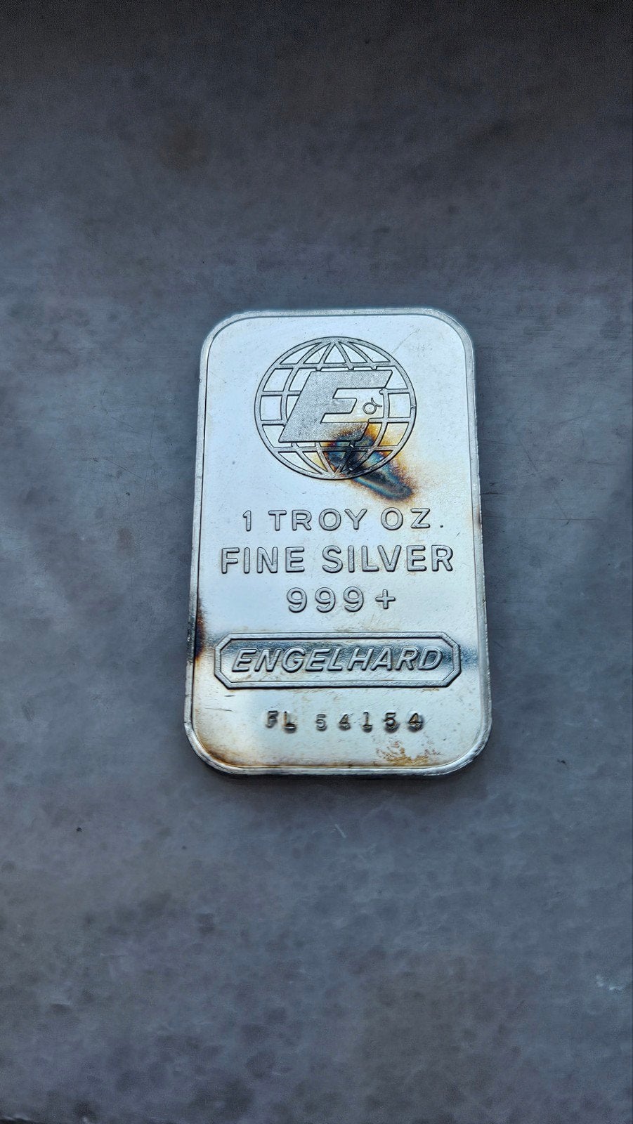 1 ounce engelhard, Ophalen of Verzenden, Zilver