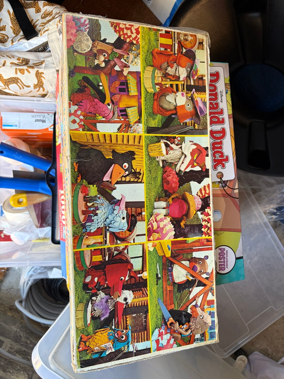 Vintage Fabeltjeskrant Legpuzzel - Nostalgisch Speelplezier, Ophalen, Meer dan 50 stukjes, Gebruikt, 6 jaar of ouder