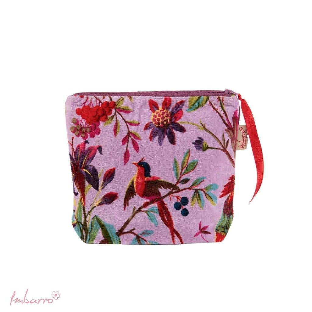 lila pouch toilettas make-up tas paradise van Imbarro, -, Nieuw, Ophalen of Verzenden, -