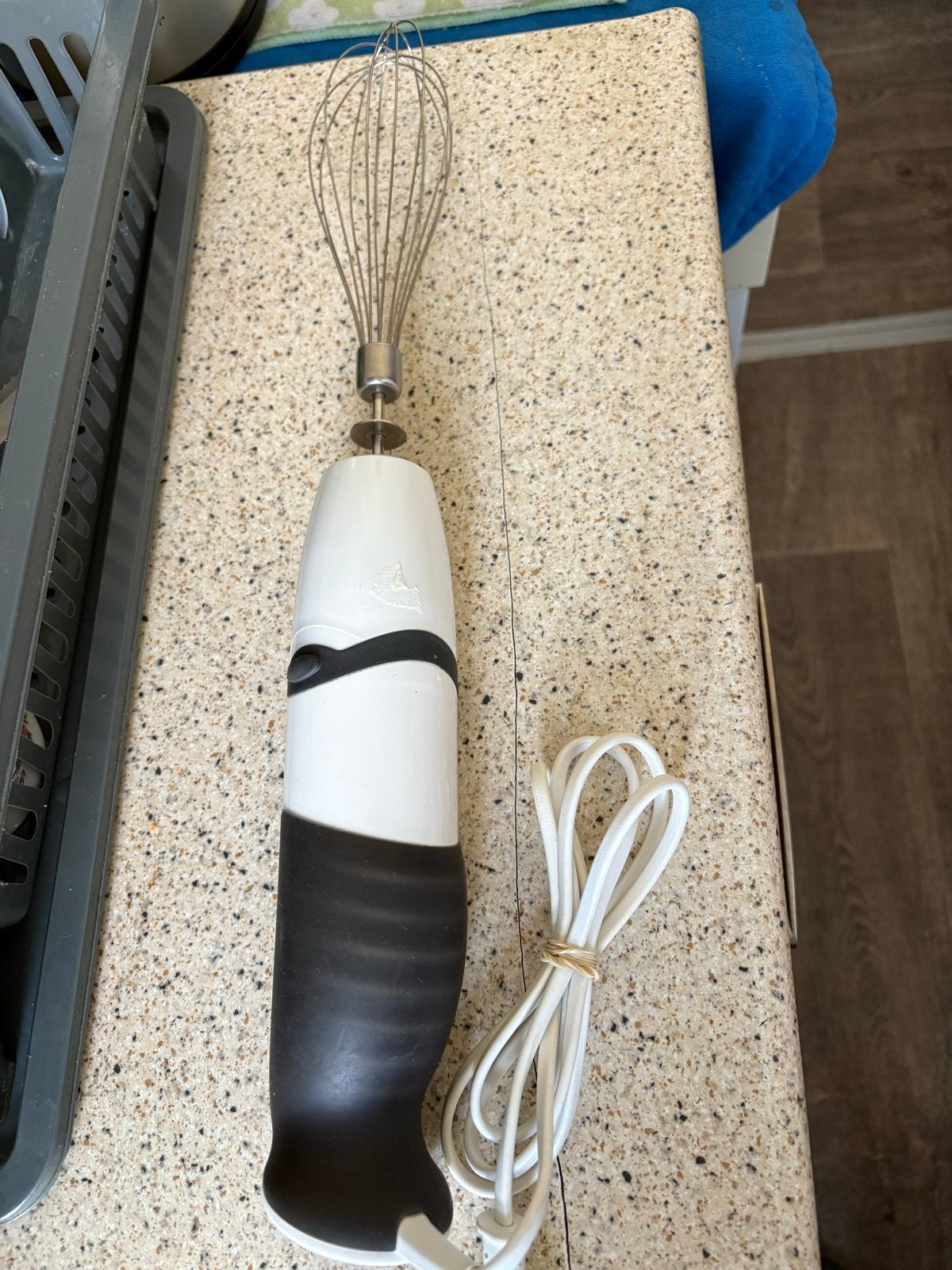 Braun Staafmixer 600 Watt Turbo met Garde Opzetstuk, Minder dan 1 liter, Ophalen of Verzenden, Gebruikt, 3 snelheden of meer