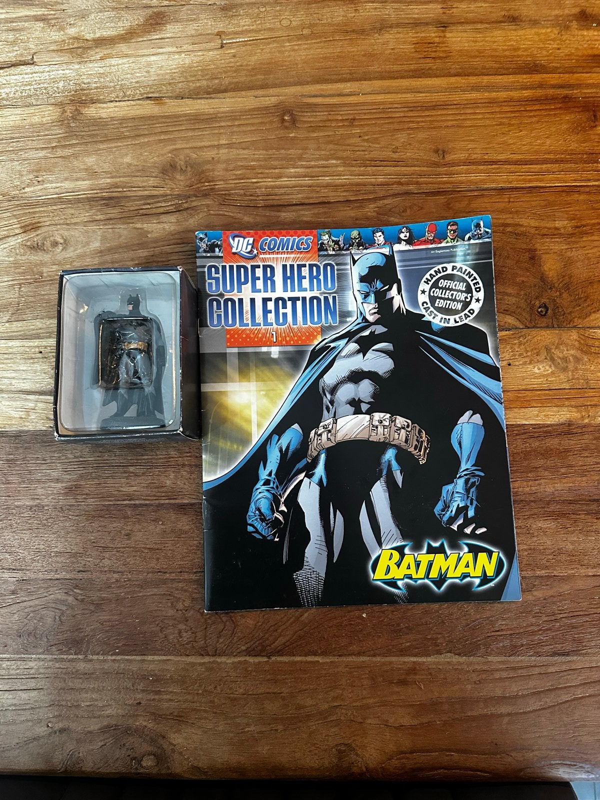 DC Comics Super Hero Collection Batman Figuur & Boek, Ophalen, Gebruikt