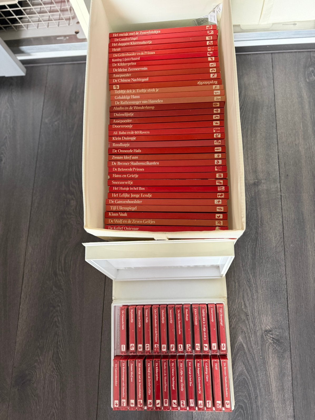 Sprookjesboeken van Lecturama, Ophalen, Gelezen
