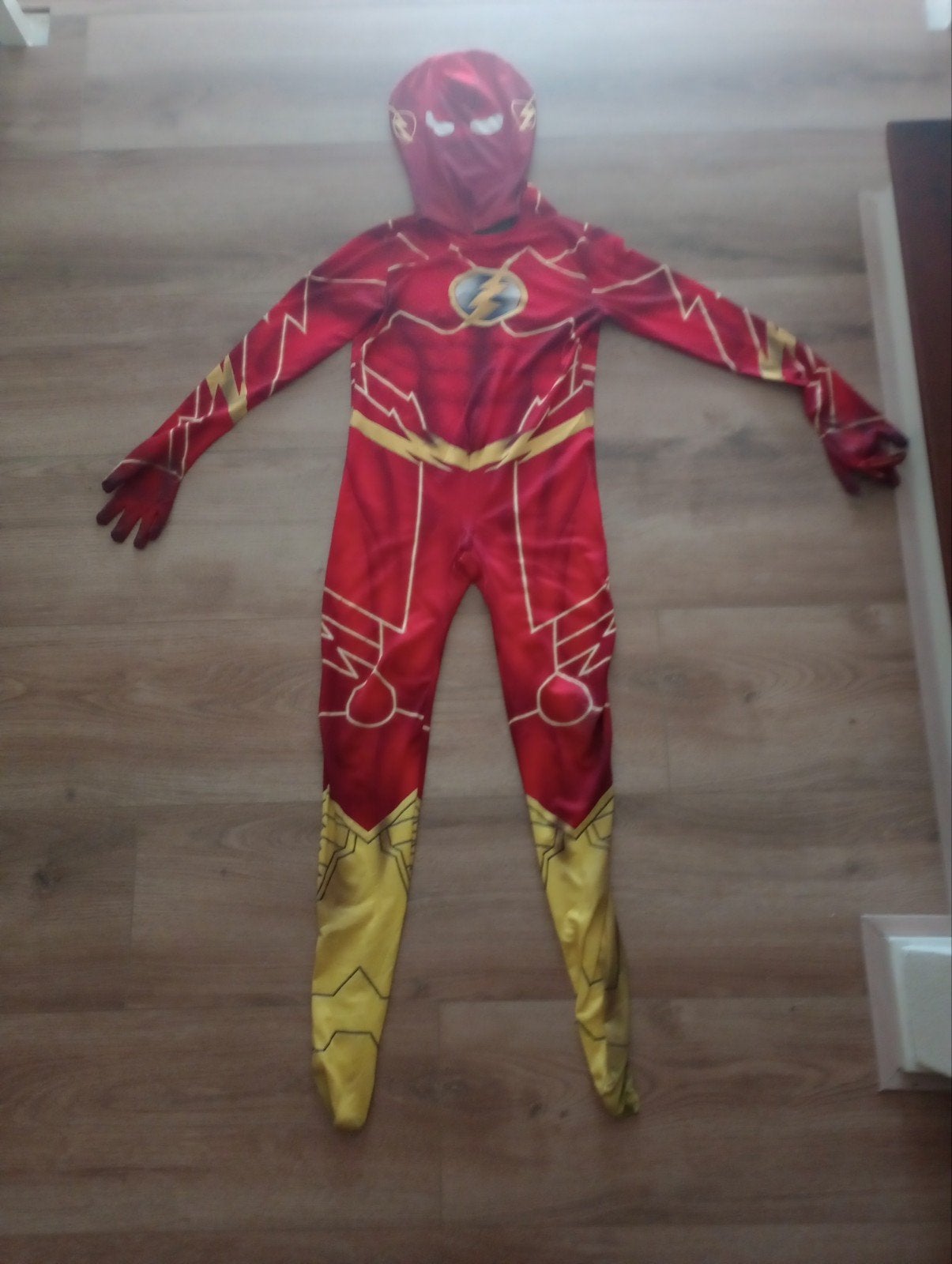 Flash costume(kind), Ophalen of Verzenden, 134 t/m 140, Jongen of Meisje