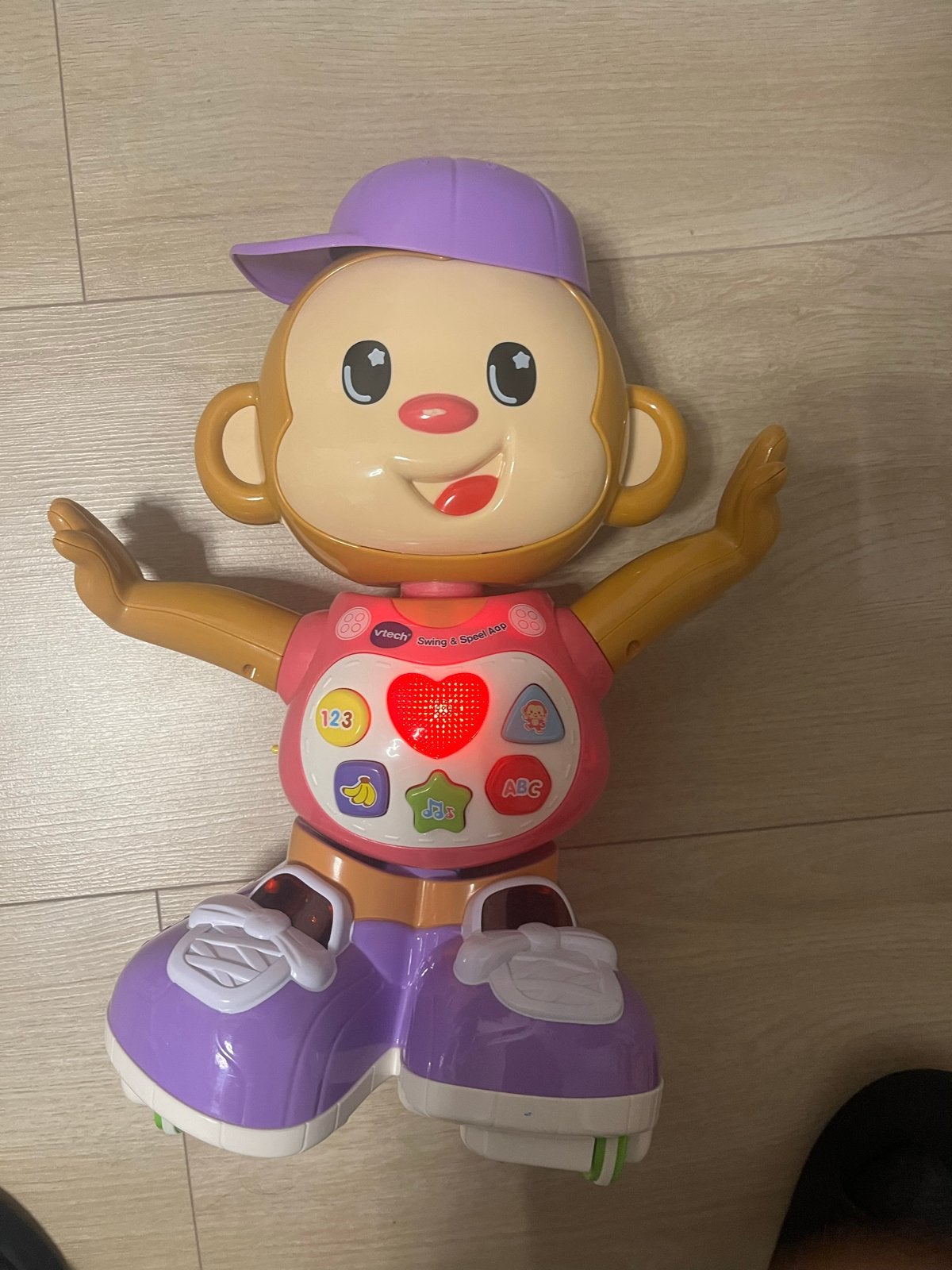 VTech Tito Ouistiti aap interactief speelgoed, Ophalen, Gebruikt, Overige typen, Met licht