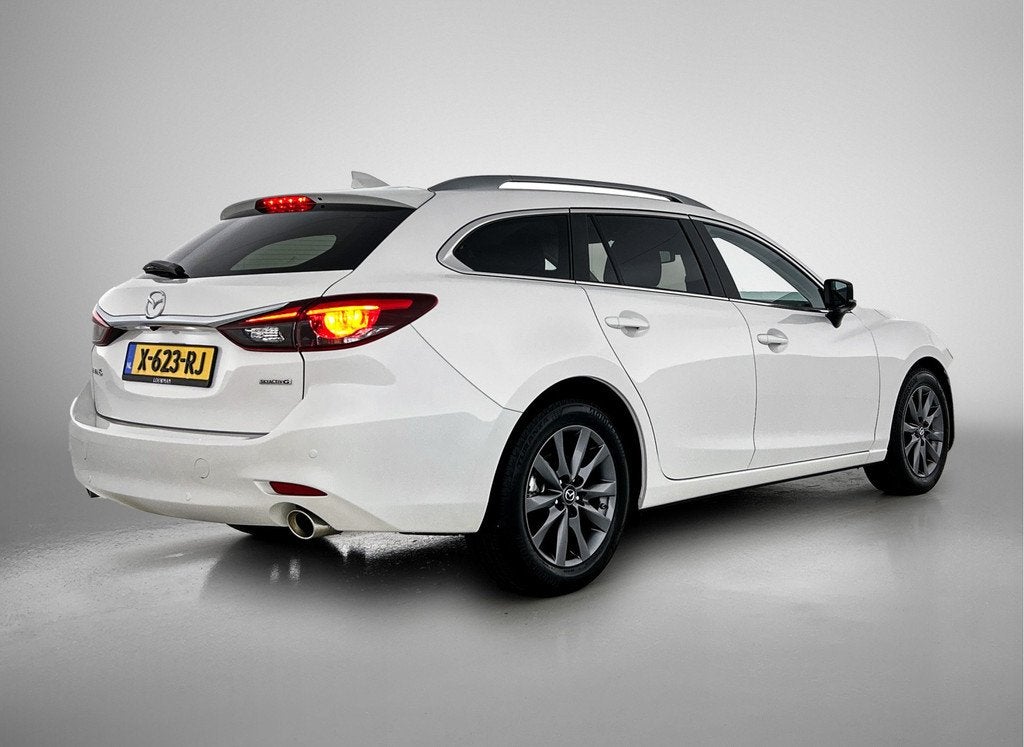 Mazda 6 Sportbreak 2.0 SkyActiv-G 165 Centre-Line | Navigati, Auto's, Mazda, Stof, Gebruikt, 4 cilinders, 6 sportbreak