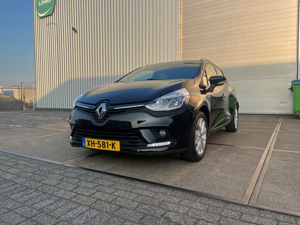 Renault Clio TCe 90pk  29/12/2018 Zwart kayless, Auto's, Renault, Voorwielaandrijving, 898 cc, 1098 kg, Origineel Nederlands