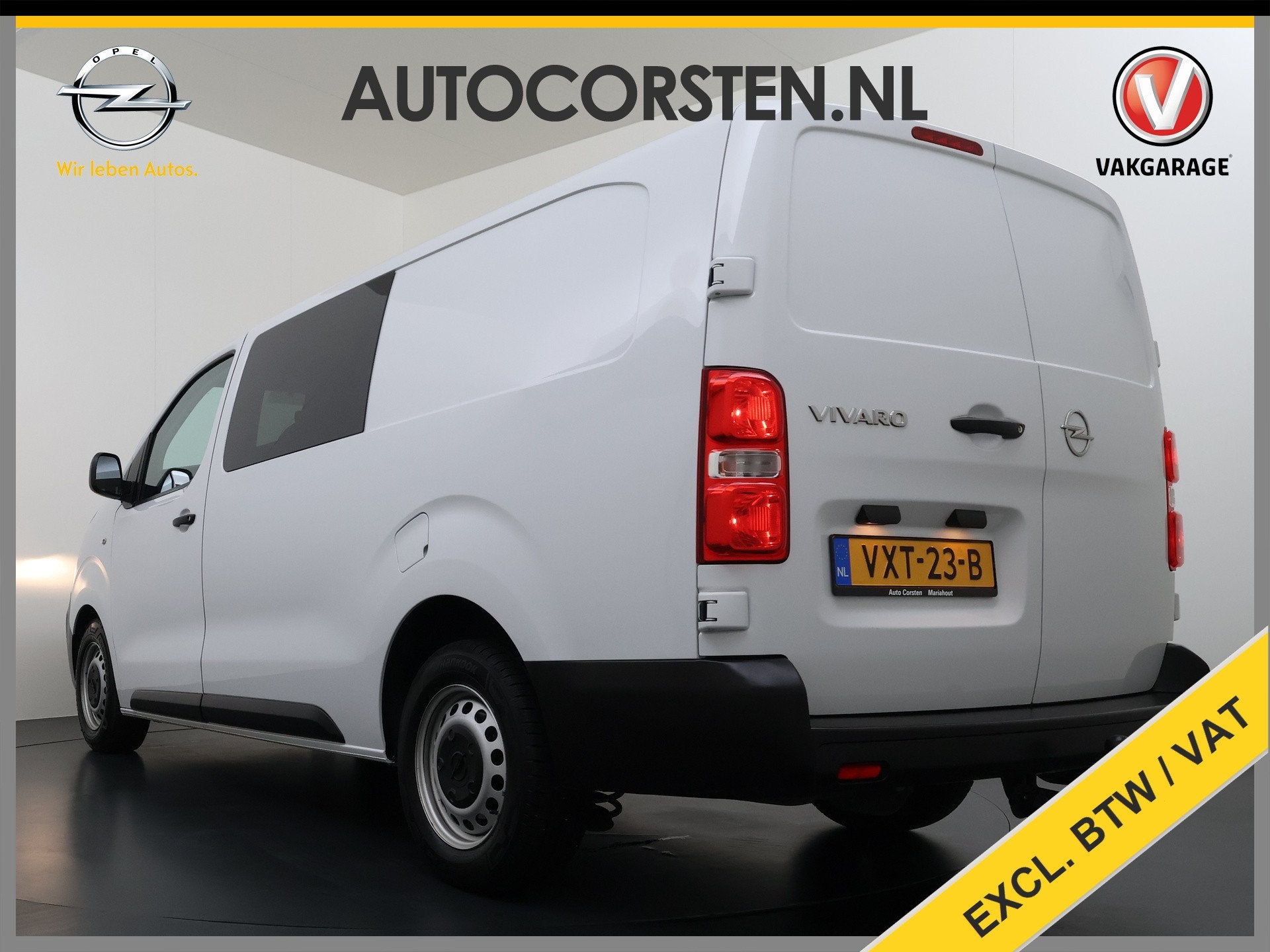 Opel Vivaro 2.0D 145PK L3 Dubbele Cabine 6-Persoons Trekhaak, Auto's, 145 pk, Stof, Gebruikt, 4 cilinders