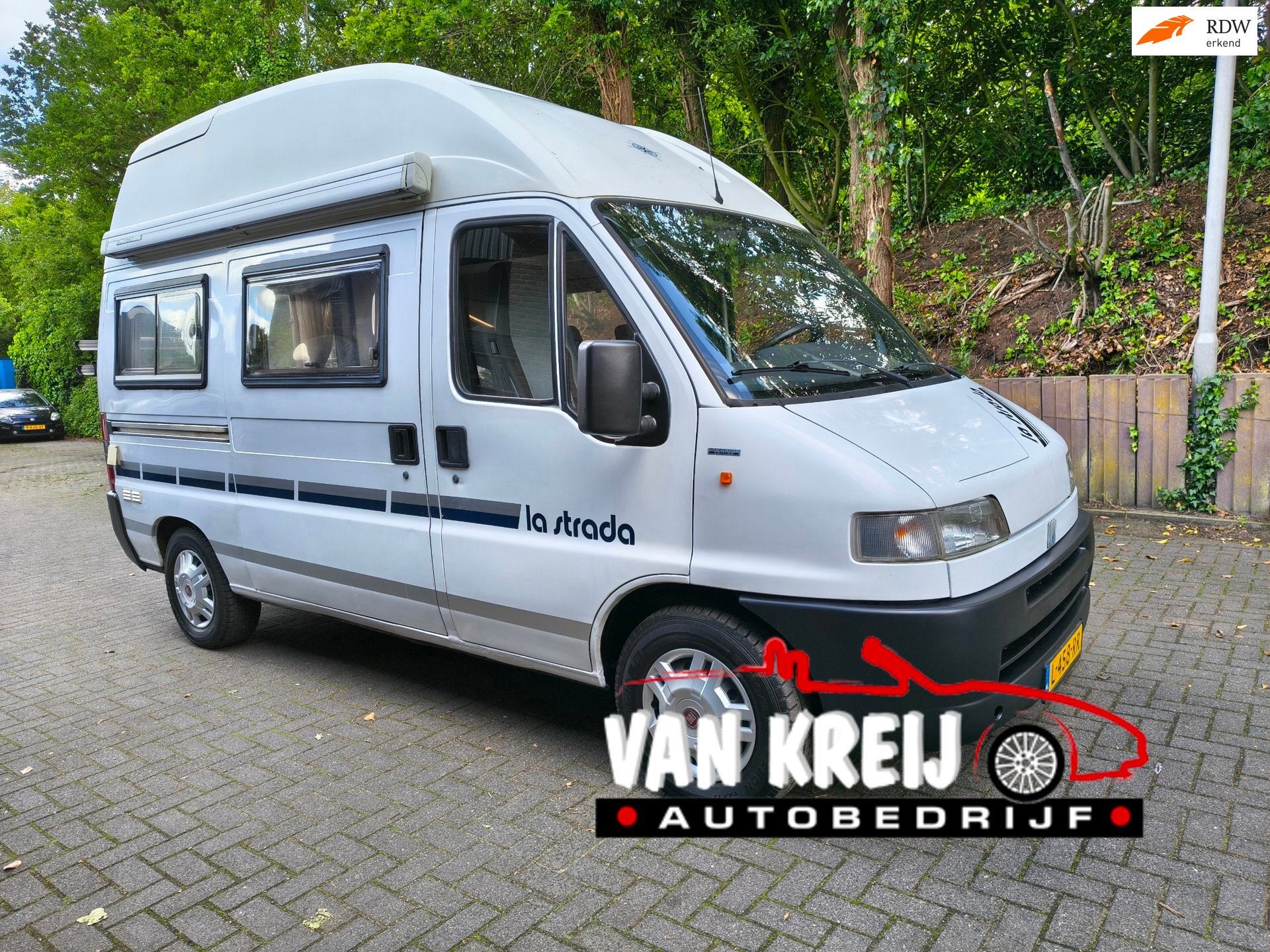 Fiat FIAT DUCATO STRADA Fabriekscamper, 4 Slaappl., Buscamper of Camperbus, Bedrijf, Elektrische ramen, Fiat