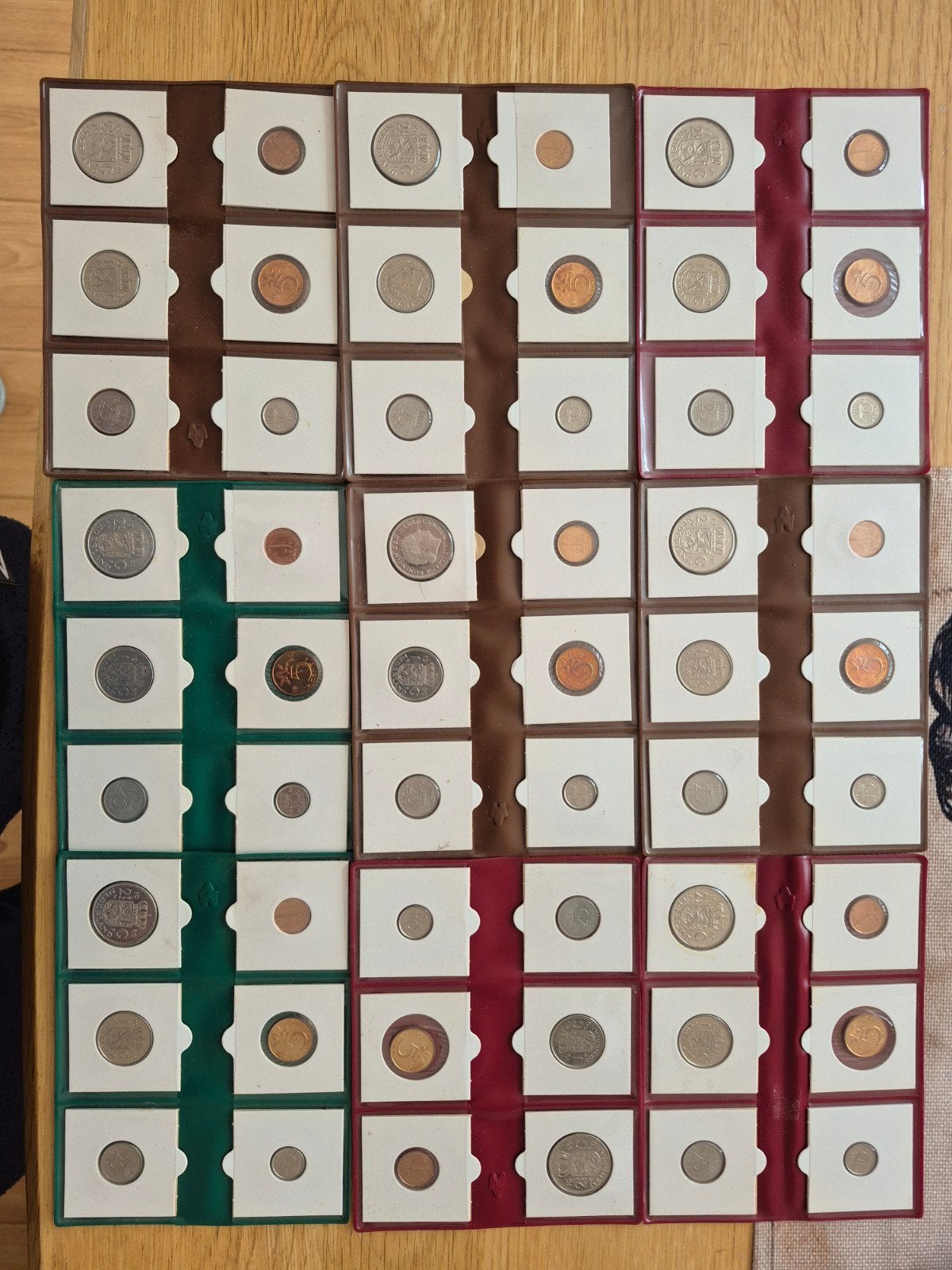 9x Nederlandse Muntset 1980 UNC - Gulden Herinnering, Ophalen of Verzenden, Koningin Juliana, Overige waardes, Setje