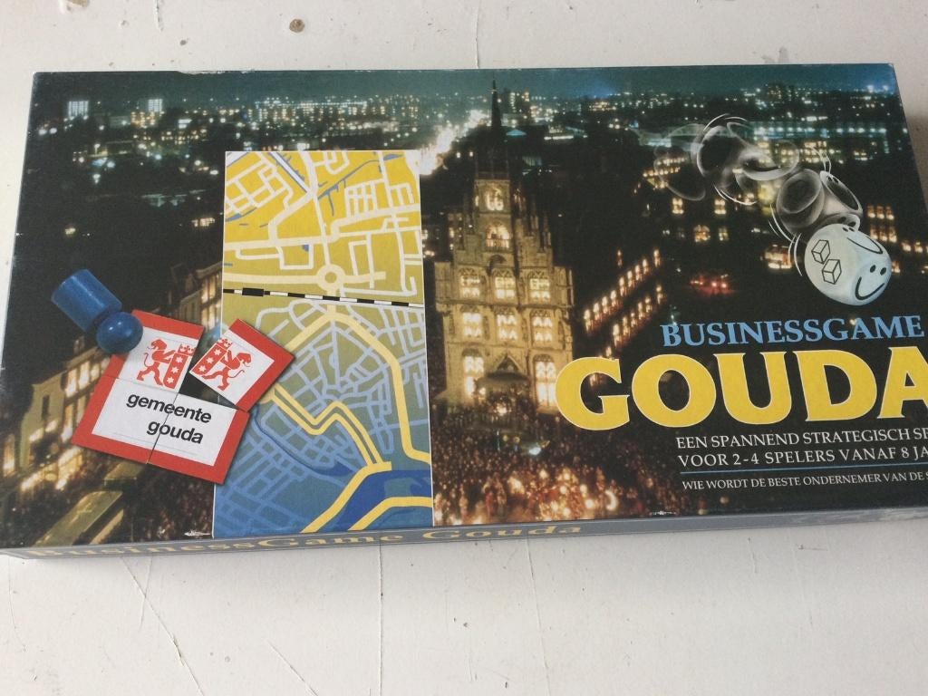 Gouda-Bussines Game, Een of twee spelers, Ophalen of Verzenden, Gebruikt