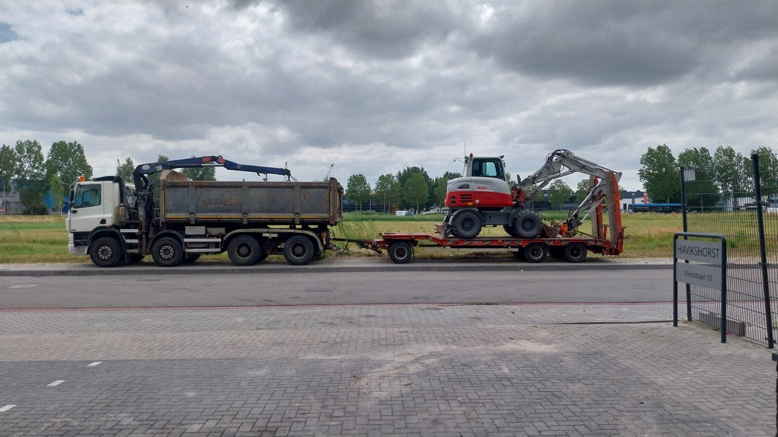 aan/afvoer grond zand puin groenafval tuin uitgraven