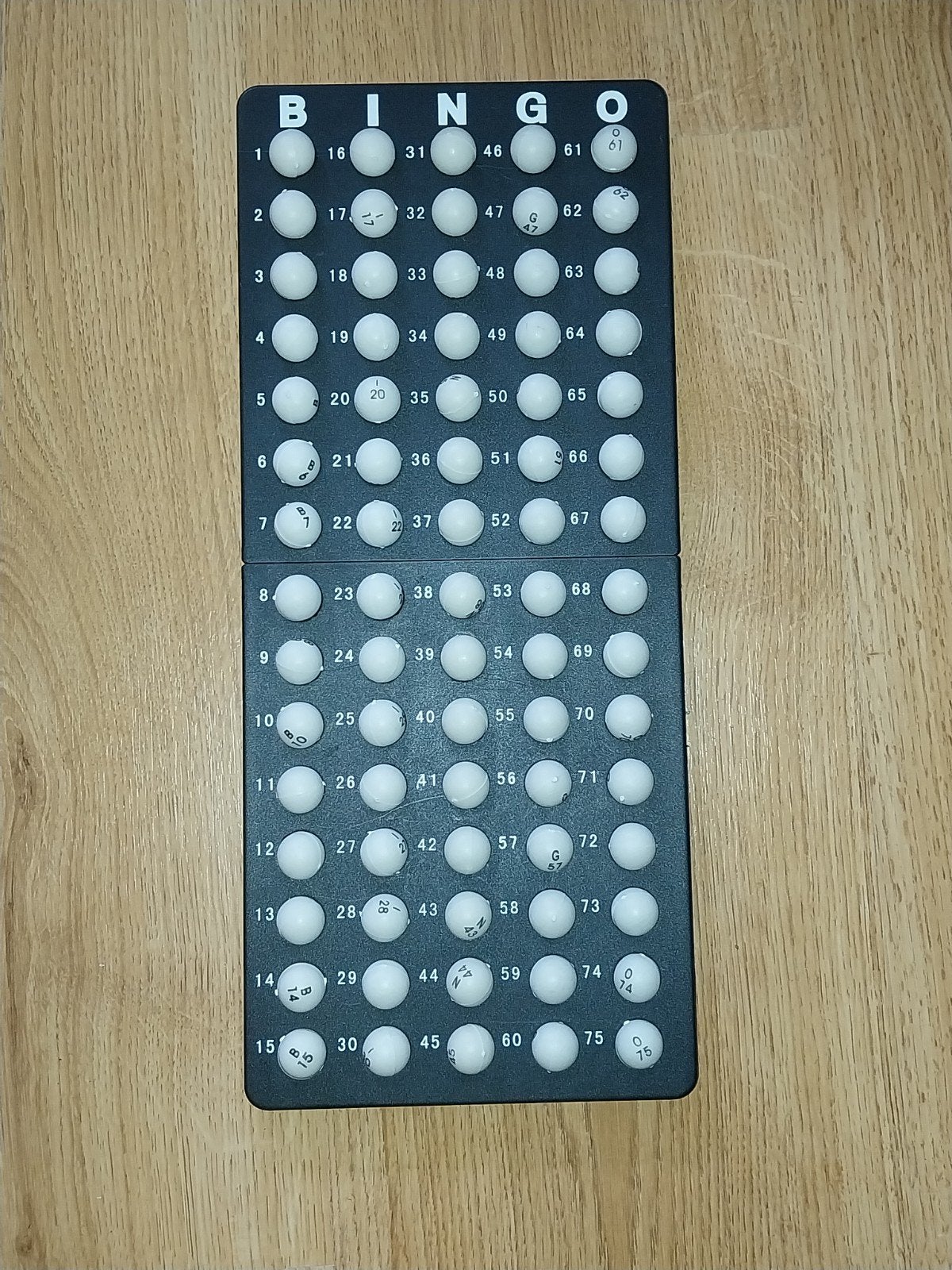 Complete bingo set, Vijf spelers of meer, Ophalen, Gebruikt