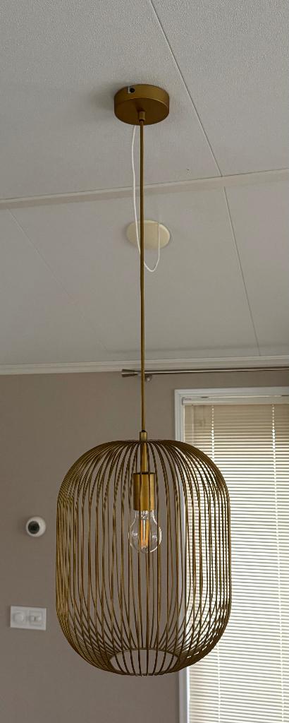 Hanglamp, Huis en Inrichting, Lampen | Hanglampen, Ophalen, Zo goed als nieuw, Metaal, Modern
