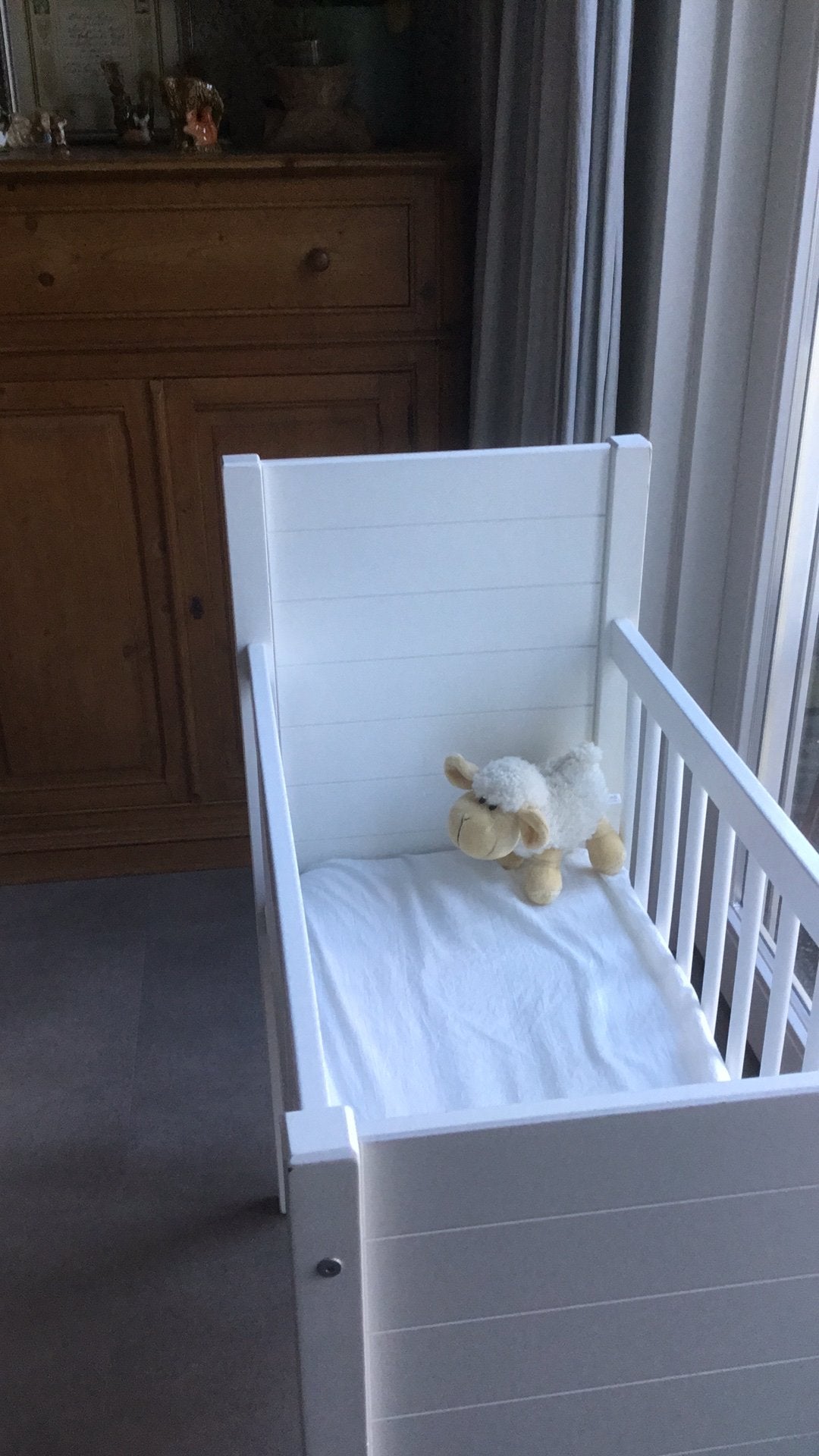 Kidsmill Noa wiegje met Aerosleep matras, Kinderen en Baby's, Babywiegjes en Ledikanten, Ophalen, Zo goed als nieuw, Wieg