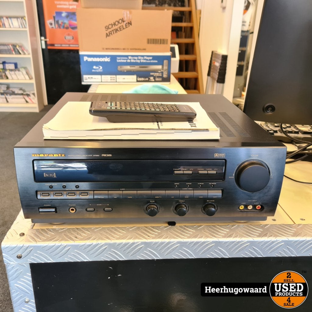 Marantz SR680 Receiver incl. AB in Goede Staat, Marantz, Gebruikt, Support@marantz.com, Marantz America, Inc.
5541 Fermi Court
Carlsbad, CA 92008
USA
